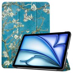 imoshion Trifold Design Bookcase iPad Air 13 inch (2024) M2 - Groene Plant