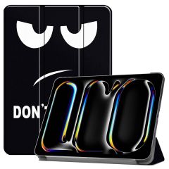 imoshion Trifold Design Bookcase iPad Pro 13 (2024) M4 - Don't touch