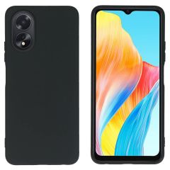 iMoshion Color Backcover Oppo A18 / Oppo A38 - Zwart