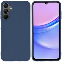 iMoshion Color Backcover Samsung Galaxy A15 (5G/4G) - Donkerblauw