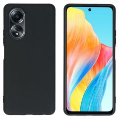 imoshion Color Backcover Oppo A58 4G - Zwart