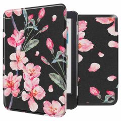 imoshion Design Slim Hard Case Sleepcover Kobo Clara Colour / Kobo Clara BW - Blossom