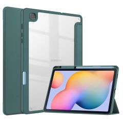 iMoshion Trifold Hardcase Bookcase Samsung Galaxy Tab S6 Lite (2020-2024) - Groen