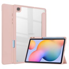 iMoshion Trifold Hardcase Bookcase Samsung Galaxy Tab S6 Lite (2020-2024) - Roze