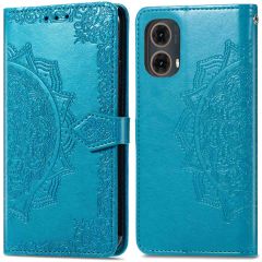 imoshion Mandala Bookcase Motorola Moto G85 - Turquoise