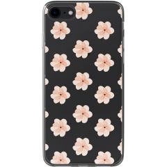 imoshion Design hoesje iPhone SE (2022 / 2020) / 8 / 7 - Floral Peach