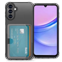 iMoshion Softcase Backcover met pasjeshouder Samsung Galaxy A15 (5G/4G) - Transparant