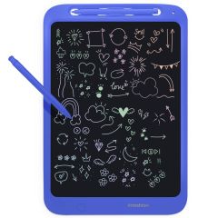 imoshion LCD Tekentablet voor kinderen - Met kleurenscherm en 2 pennen - Cobalt Blue