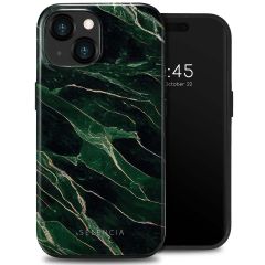 Selencia Vivid Backcover iPhone 15  - Chic Marble Quartz