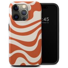 Selencia Vivid Backcover iPhone 15 Pro - Dream Swirl Orange
