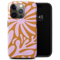 Selencia Vivid Backcover iPhone 15 Pro - Modern Bloom Pink