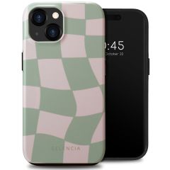 Selencia Vivid Backcover iPhone 15  - Groovy Sage Green