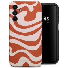 Selencia Vivid Backcover Samsung Galaxy A15 (5G/4G) - Dream Swirl Orange