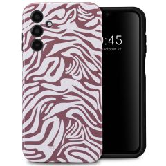 Selencia Vivid Backcover Samsung Galaxy A15 (5G/4G) - Trippy Swirl Dark Rose