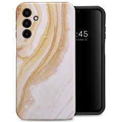 Selencia Vivid Backcover Samsung Galaxy A15 (5G/4G) - Chic Marble Gold