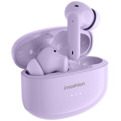 iMoshion Aura Pro In-Earbuds - Draadloze oordopjes - Bluetooth draadloze oortjes - Met ANC noise cancelling functie - Lavender Lilac