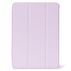 Decoded Textured Sillicon Slim Cover iPad Air 11 inch (2024) M2 / Air 5 (2022) / Air 4 (2020) - Lavendel