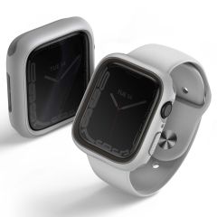 Uniq Moduo Apple Watch Case met uitwisselbare Bezel Apple Watch 4-9 / SE - 40/41 mm - Chalk (Chalk/Stone Grey)