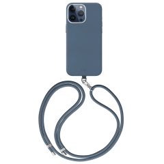 Coehl Muse MagSafe Backcover met koord iPhone 15 Pro - Sapphire Blue