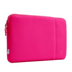 imoshion Laptop hoes 14 inch - Laptopsleeve met vak - Hot Pink