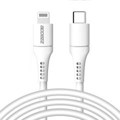 Accezz Lightning naar USB-C kabel iPhone 14 - MFi certificering - 2 meter - Wit
