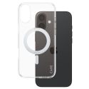 PanzerGlass CARE Kickstand Case MagSafe iPhone 16 Plus - Zilver