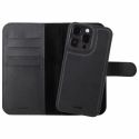 Holdit Wallet Case Magnet Plus iPhone 16 Pro - Zwart