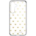 iDeal of Sweden Clear Case Samsung Galaxy S24 - Golden Hearts