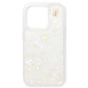 iDeal of Sweden Pearlized Case iPhone 15 Pro - Wit