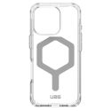 UAG Plyo Backcover MagSafe iPhone 16 Pro - Ice / Silver