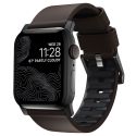 Nomad Active Pro Band Apple Watch Series 1-10 / SE / Ultra (2) - 42/44/45/46/49 mm - Bruin/Zwart