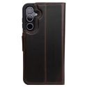 Wachikopa Multi Wallet Bookcase Samsung Galaxy S24 Plus - Dark Brown