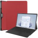 imoshion Trifold Bookcase Microsoft Surface Pro 9 / Pro 10 - Rood