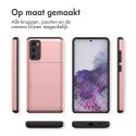 imoshion Backcover met pasjeshouder Samsung Galaxy S20 FE - Rosé Goud
