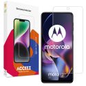 Accezz Gehard Glas Screenprotector voor de Motorola Moto G54 - Transparant