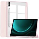 imoshion Trifold Hardcase Bookcase voor de Samsung Tab S9 FE Plus / Tab S9 Plus 12.4 inch - Roze