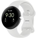 imoshion Siliconen bandje Google Pixel Watch / Watch 2 / Watch 3 (41 mm) - Maat L - Wit