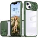 imoshion Camslider Backcover iPhone 14 - Donkergroen