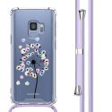 imoshion Design hoesje met koord Samsung Galaxy S9 - Sandstone Dandelion