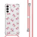 imoshion Design hoesje met koord Samsung Galaxy A13 (5G) - Crab Watercolor