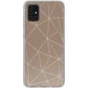 imoshion Design hoesje Samsung Galaxy A51 - Graphic Lines Beige