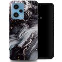 Selencia Vivid Backcover Xiaomi Redmi Note 12 Pro - Chic Marble Black