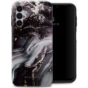 Selencia Vivid Backcover Samsung Galaxy A14 (5G/4G) - Chic Marble Black