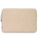 Selencia Corduroy Laptop hoes 15-16 inch - Laptopsleeve - Beige