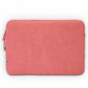 Selencia Corduroy Laptop hoes 15-16 inch - Laptopsleeve - Old Pink